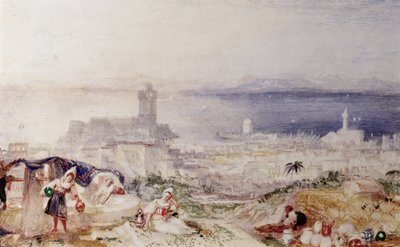 Ansicht von Rhodos von Joseph Mallord William Turner